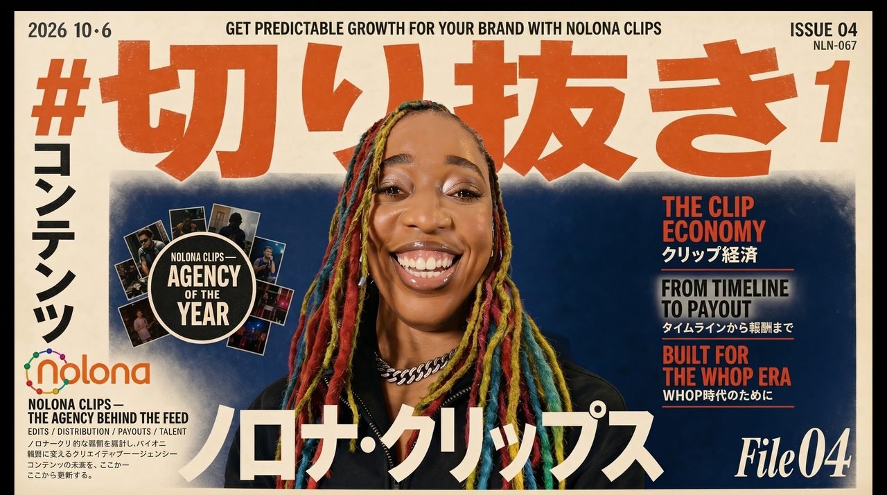 Nolona Clips Issue 04 magazine cover